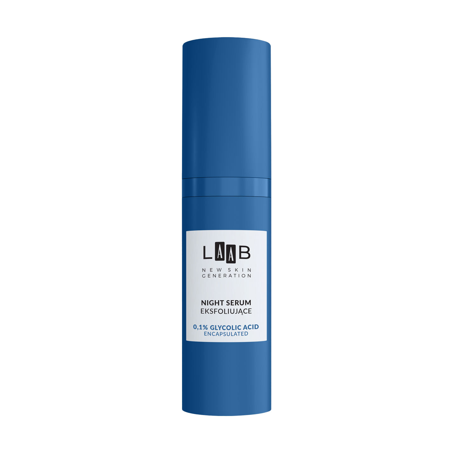 Нічна сироватка для обличчя AA Cosmetics LAAB Night Serum 0.1% Glycolic Acid з гліколевою кислотою, 30 мл